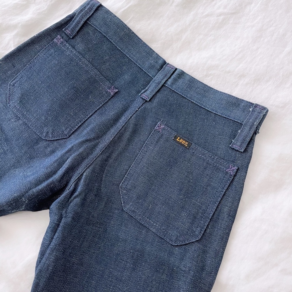 Lee vintage bell bottom button fly jeans